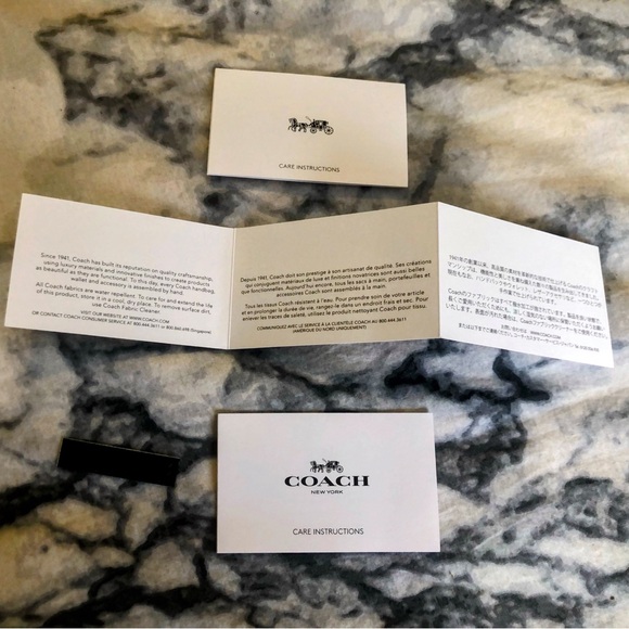 Coach Green Leather Handbag and Wallet Set - Picture 12 of 12